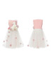 Satin Tulle Flower Girl Dress Girls Country Dress